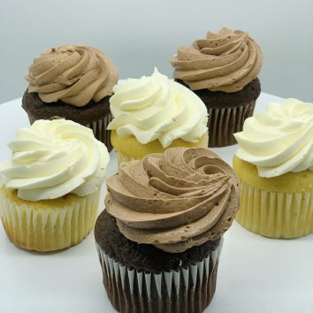 Plain Iced Cupcake