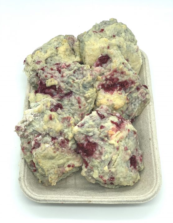 Raspberry scones