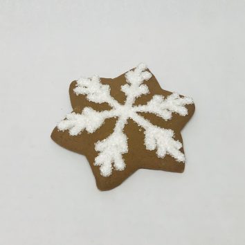Snowflake Gingerbread Cookie