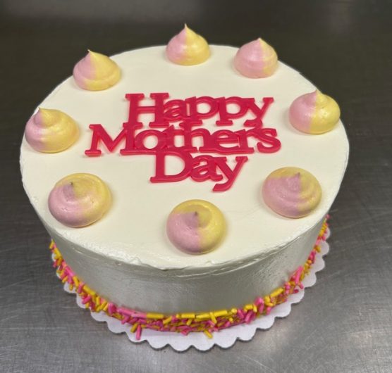 Mother's Day White Cake
