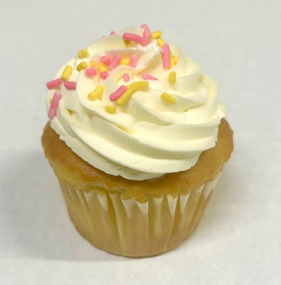 White Pink Lemonade Cupcake