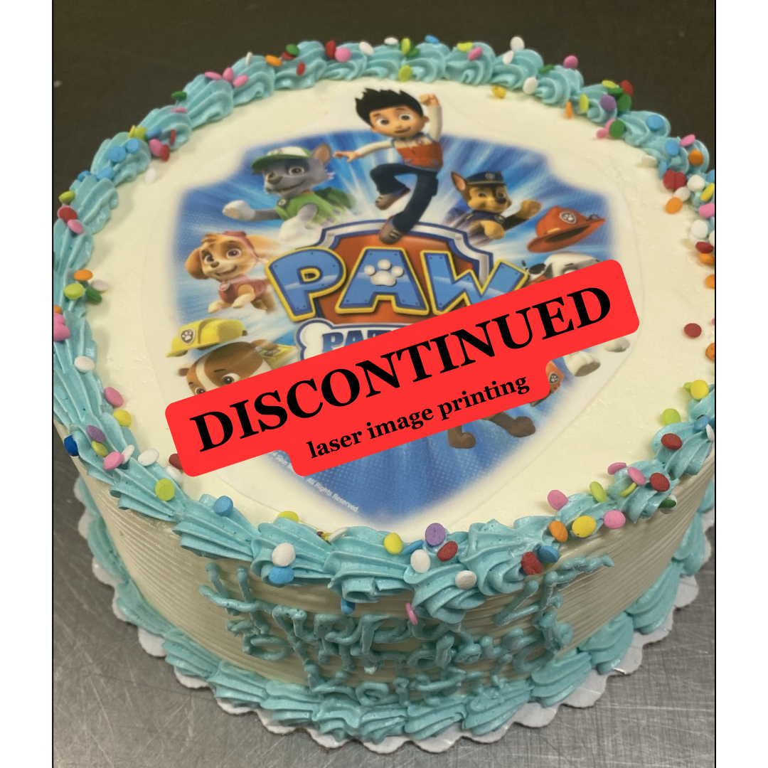 # 35 Paw Patrol Laser Image 7" Round